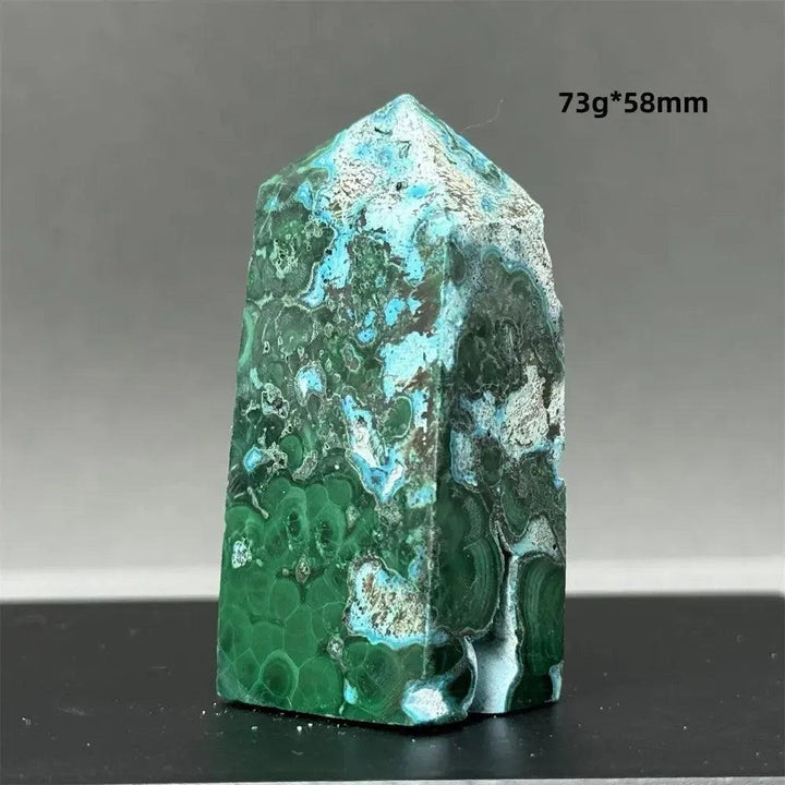 100% Natural Chrysocolla Raw Stone Polished Mineral Specimen Reiki Treatment Spiritual Meditation Home Decoration Gift