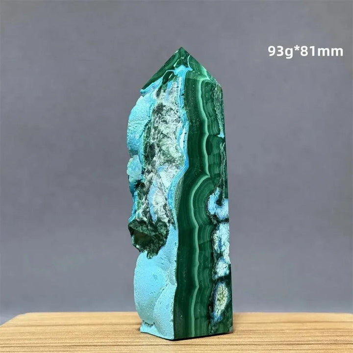 100% Natural Chrysocolla Raw Stone Polished Mineral Specimen Reiki Treatment Spiritual Meditation Home Decoration Gift