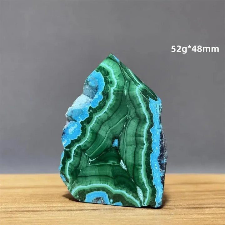 100% Natural Chrysocolla Raw Stone Polished Mineral Specimen Reiki Treatment Spiritual Meditation Home Decoration Gift