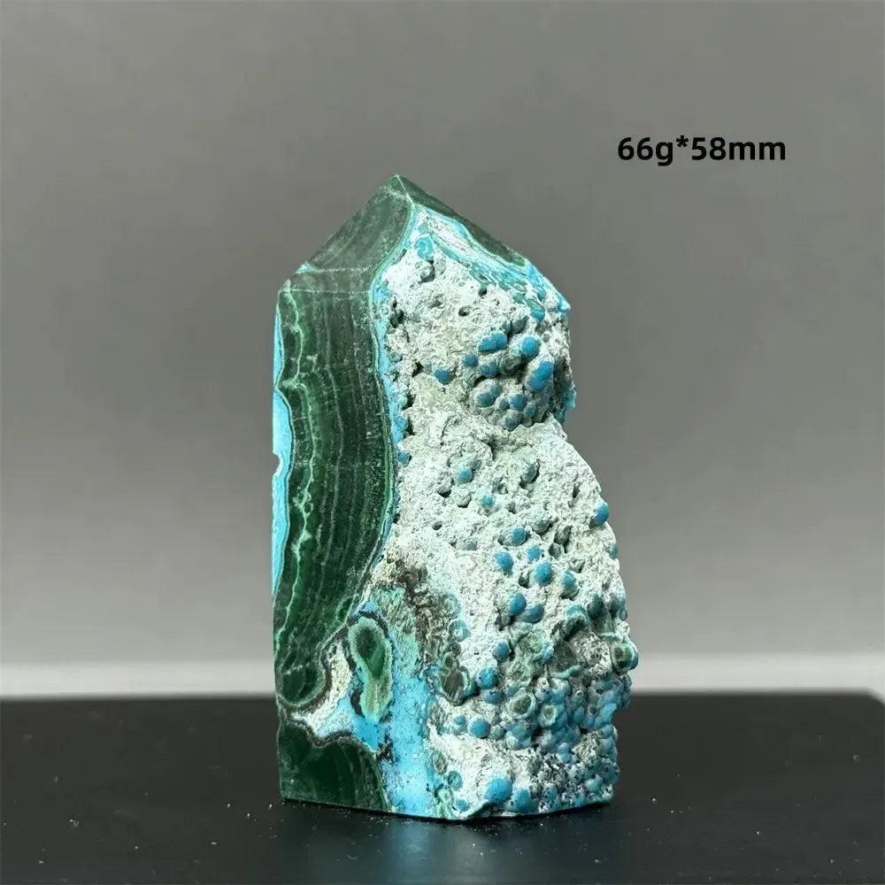 100% Natural Chrysocolla Raw Stone Polished Mineral Specimen Reiki Treatment Spiritual Meditation Home Decoration Gift