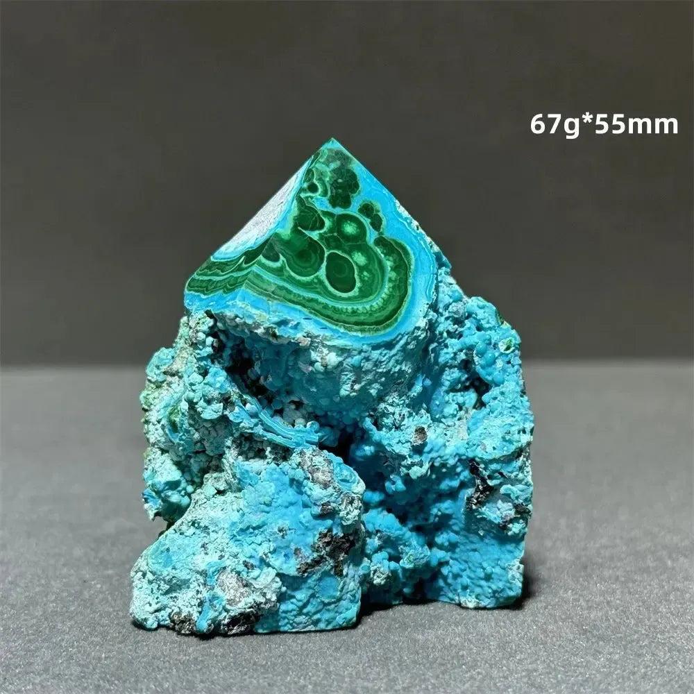 100% Natural Chrysocolla Raw Stone Polished Mineral Specimen Reiki Treatment Spiritual Meditation Home Decoration Gift