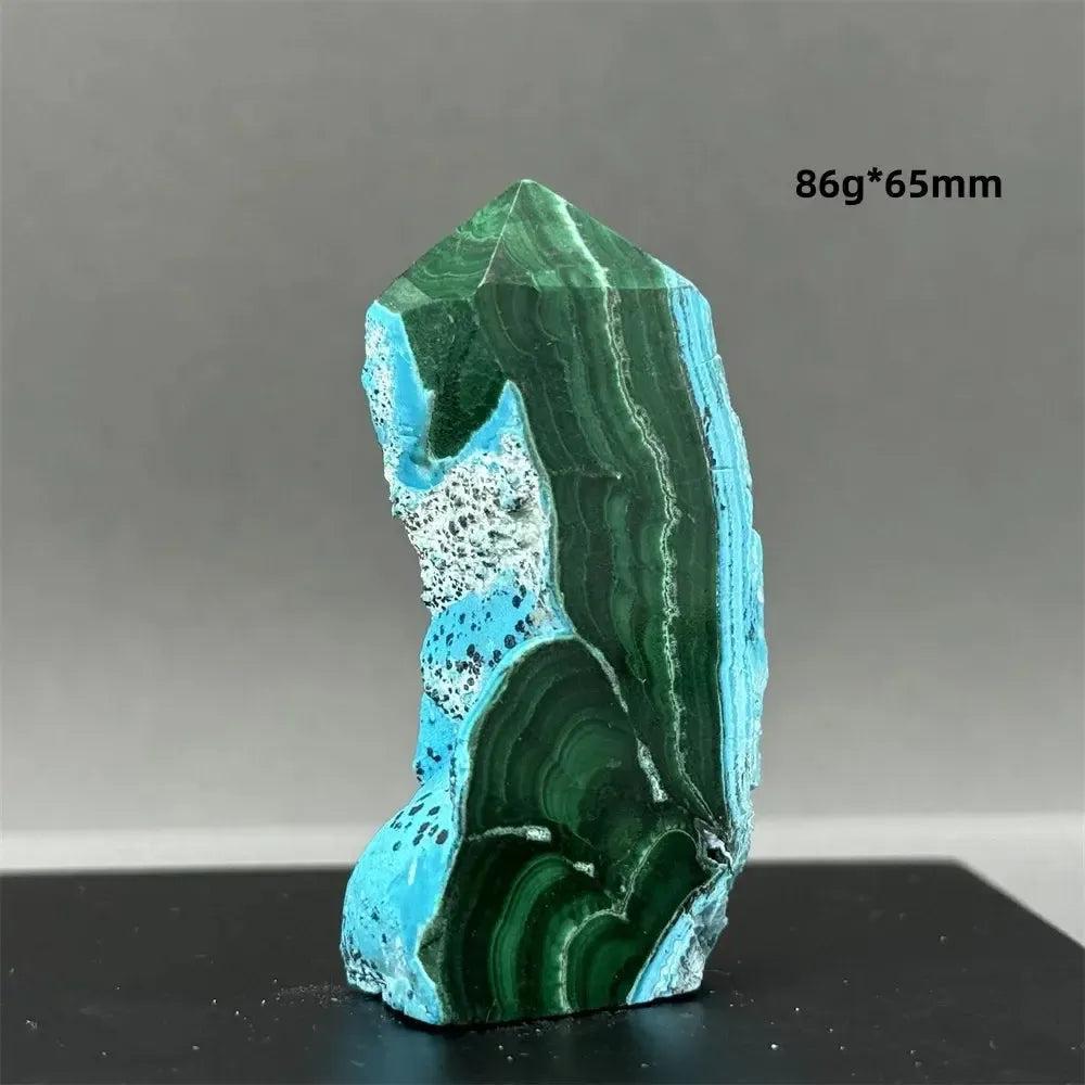 100% Natural Chrysocolla Raw Stone Polished Mineral Specimen Reiki Treatment Spiritual Meditation Home Decoration Gift