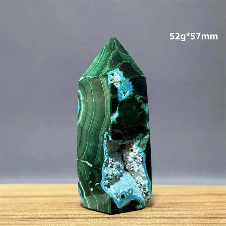 100% Natural Chrysocolla Raw Stone Polished Mineral Specimen Reiki Treatment Spiritual Meditation Home Decoration Gift