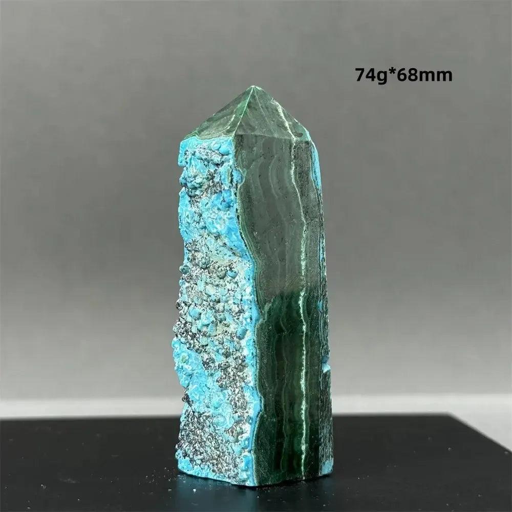 100% Natural Chrysocolla Raw Stone Polished Mineral Specimen Reiki Treatment Spiritual Meditation Home Decoration Gift