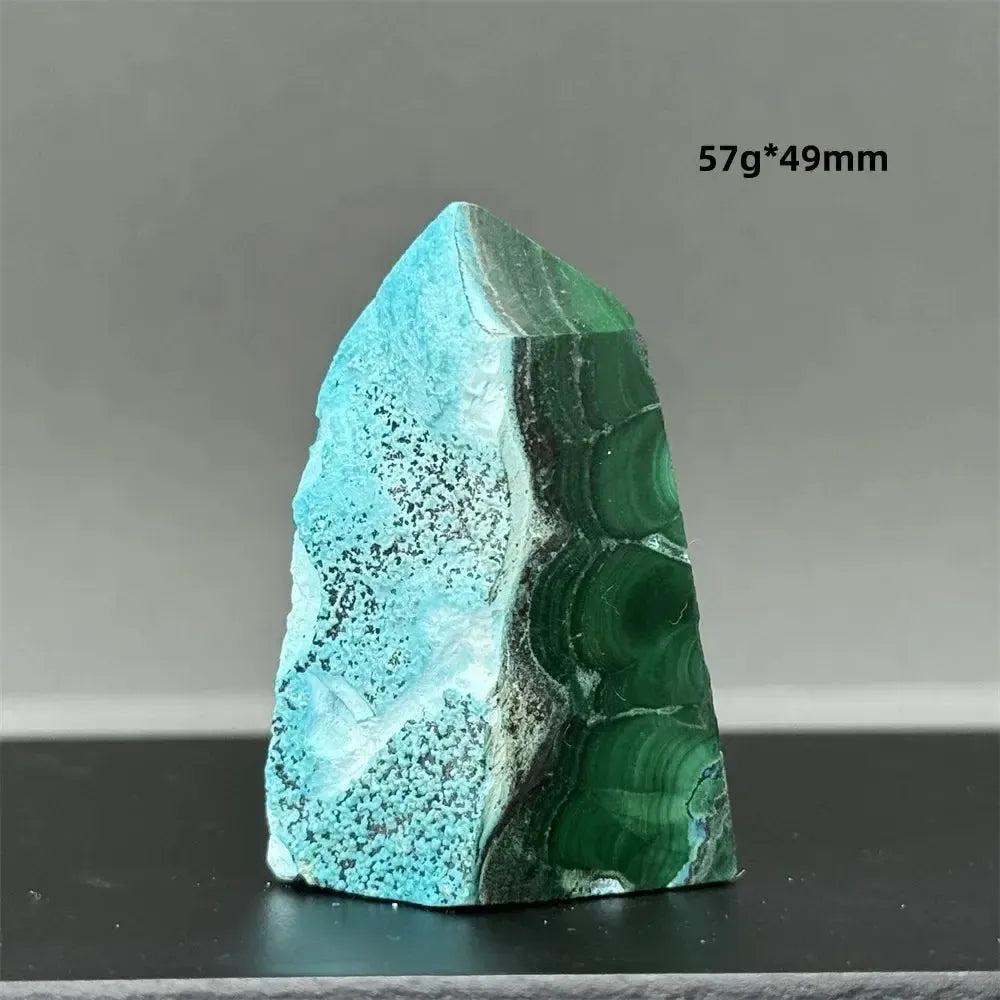 100% Natural Chrysocolla Raw Stone Polished Mineral Specimen Reiki Treatment Spiritual Meditation Home Decoration Gift