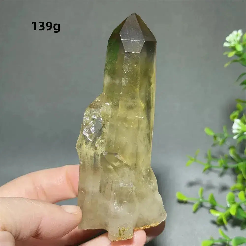 Citrine Crystal Clusters for Home Decor - Uplift Your Space-Points-Ali-Citrine-D10 139g-Crystal Destiny
