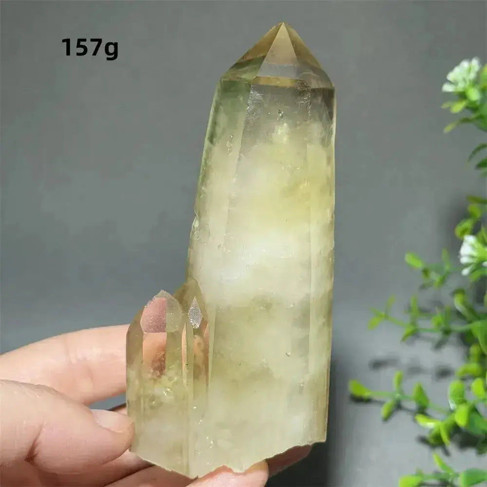 Citrine Crystal Clusters for Home Decor - Uplift Your Space-Points-Ali-Citrine-D14 157g-Crystal Destiny