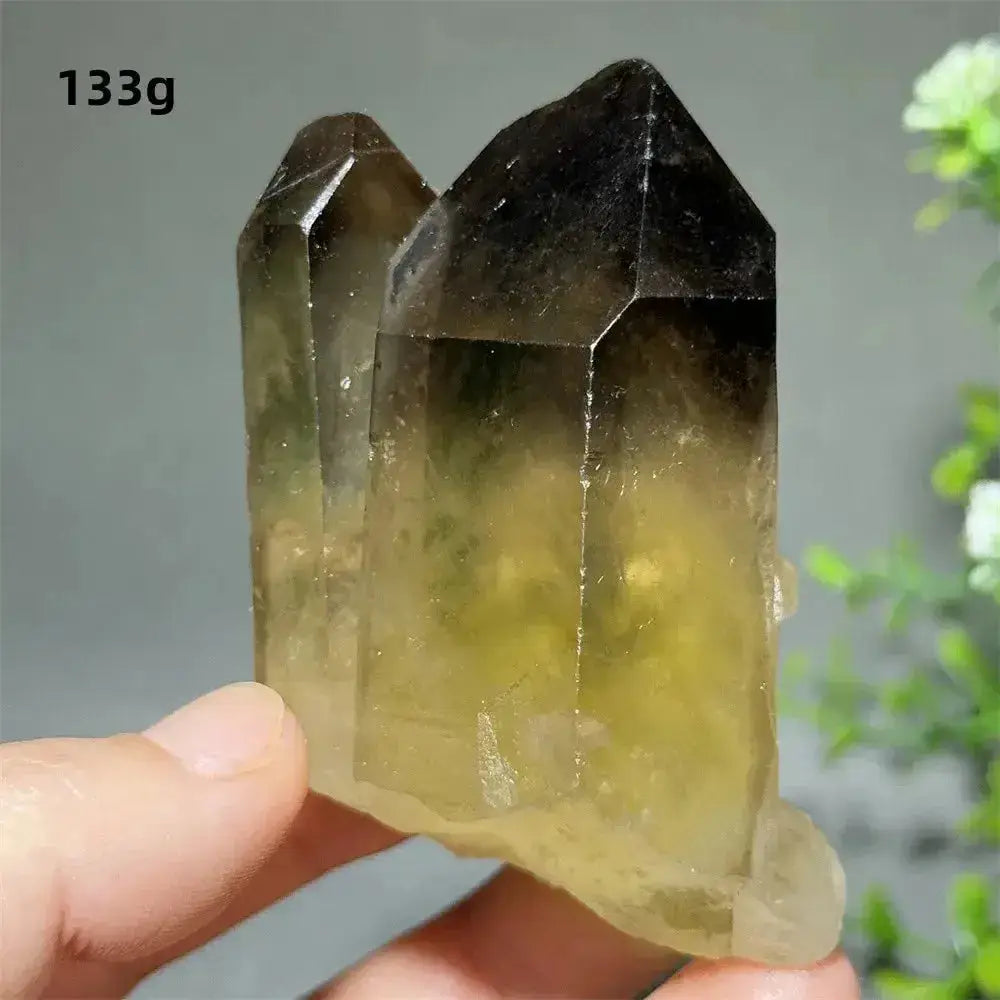 Citrine Crystal Clusters for Home Decor - Uplift Your Space-Points-Ali-Citrine-D32 133g-Crystal Destiny