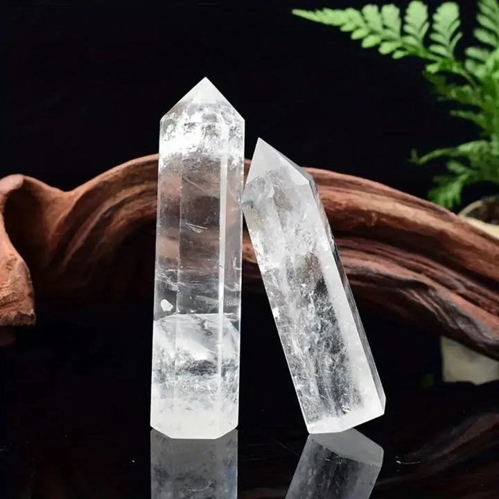 Clear Quartz Hexagonal Crystal Tower-Towers-Ali-Clear Quartz-50-60mm-Crystal Destiny