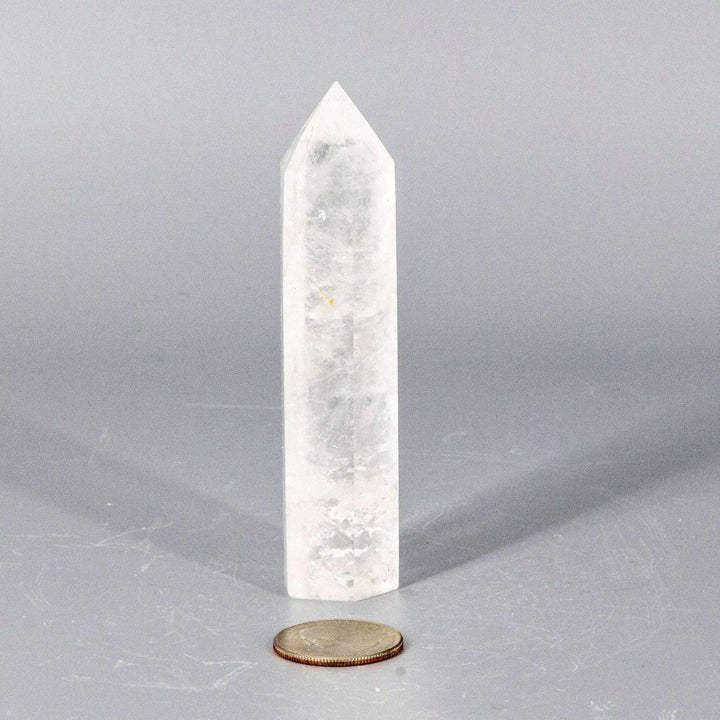Clear Quartz Tower | Natural Crystal Point for Meditation & Energy Work