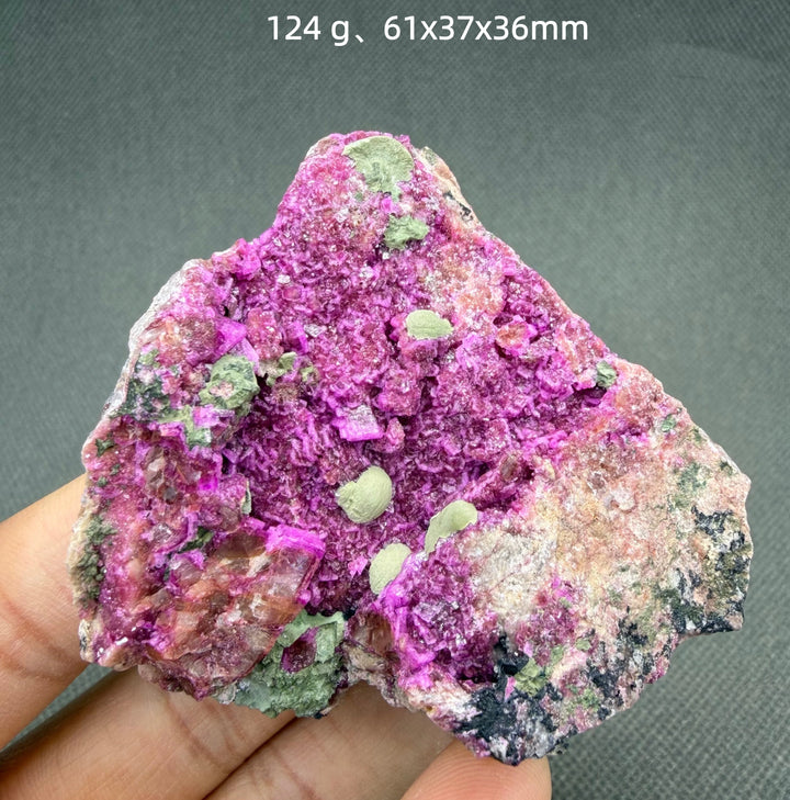Cobaltocalcite with Malachite Cluster Specimen