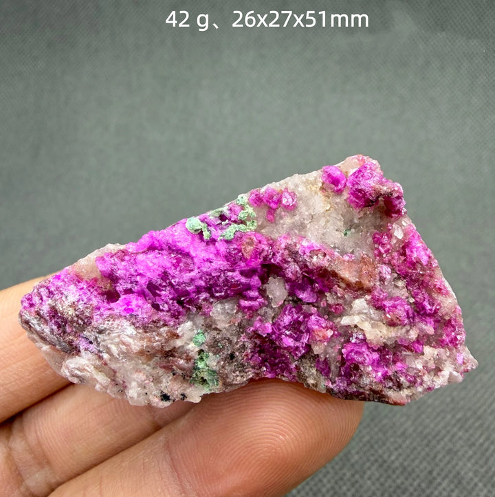Cobaltocalcite with Malachite Cluster Specimen