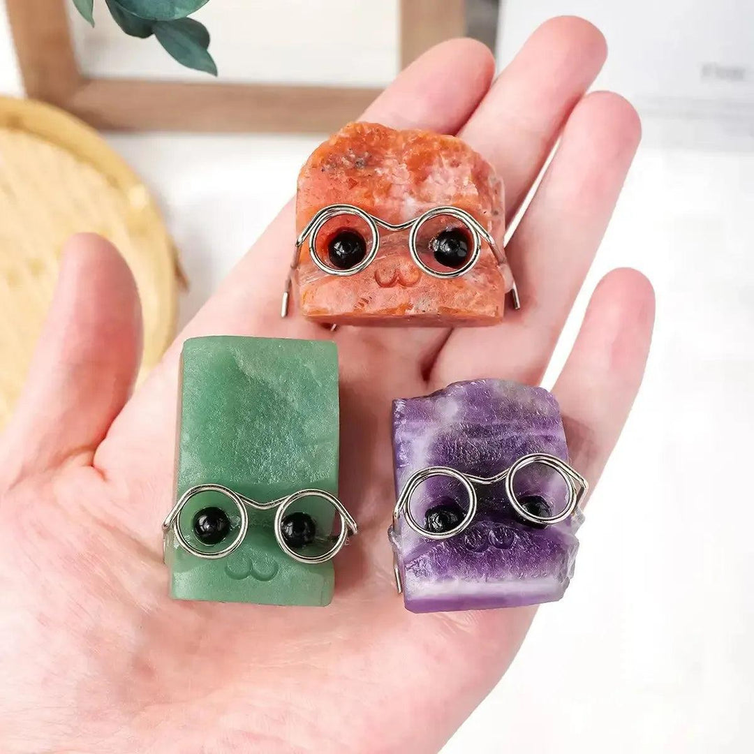 Crystal Bookworm Pets Raw Stone