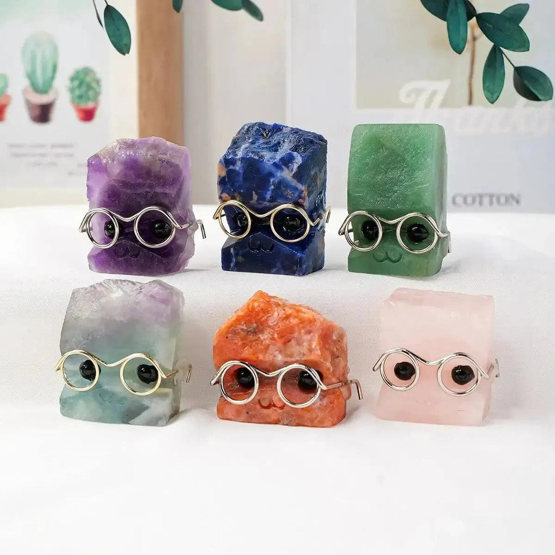 Crystal Bookworm Pets Raw Stone