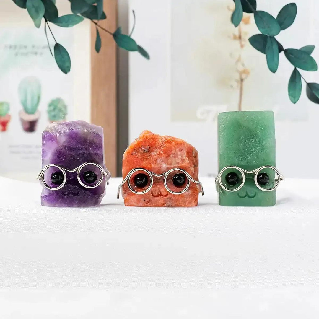 Crystal Bookworm Pets Raw Stone