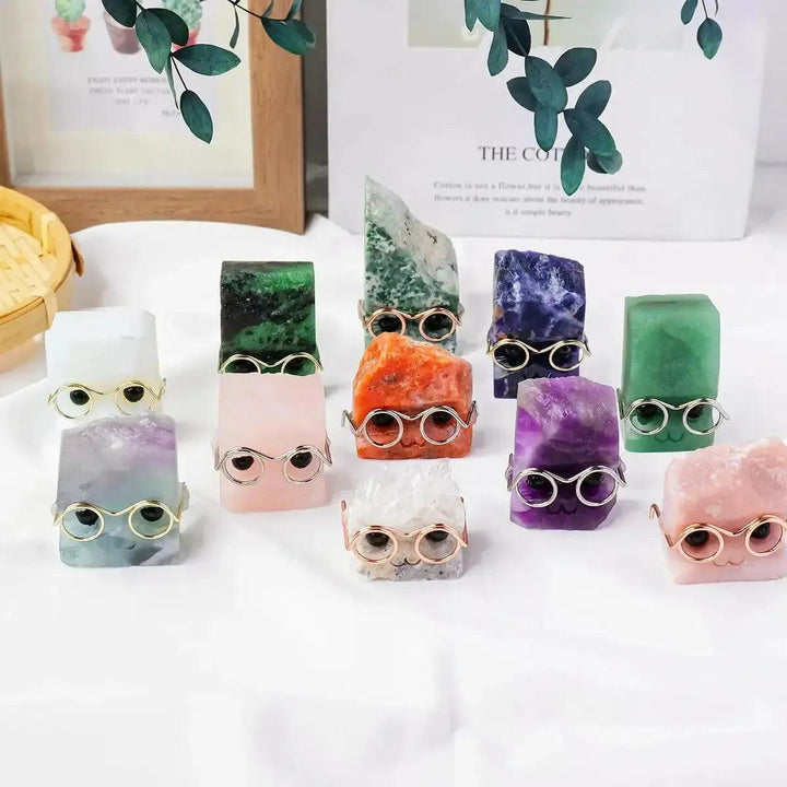Crystal Bookworm Pets Raw Stone