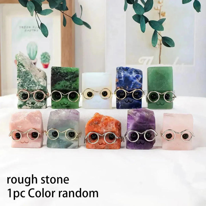 Crystal Bookworm Pets Raw Stone