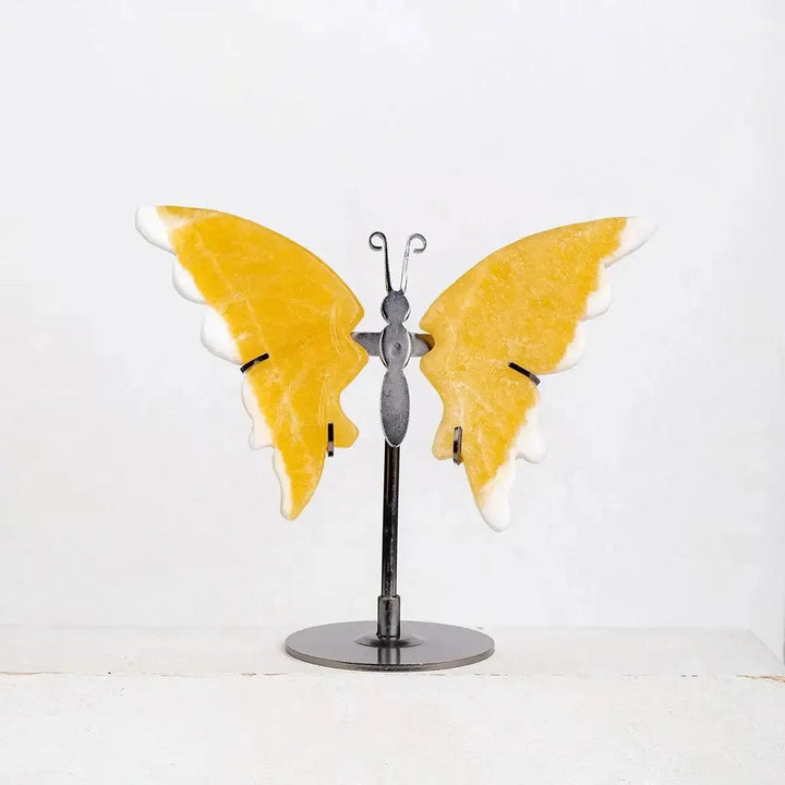 Crystal Butterfly Carving | Natural Gemstone Figurine