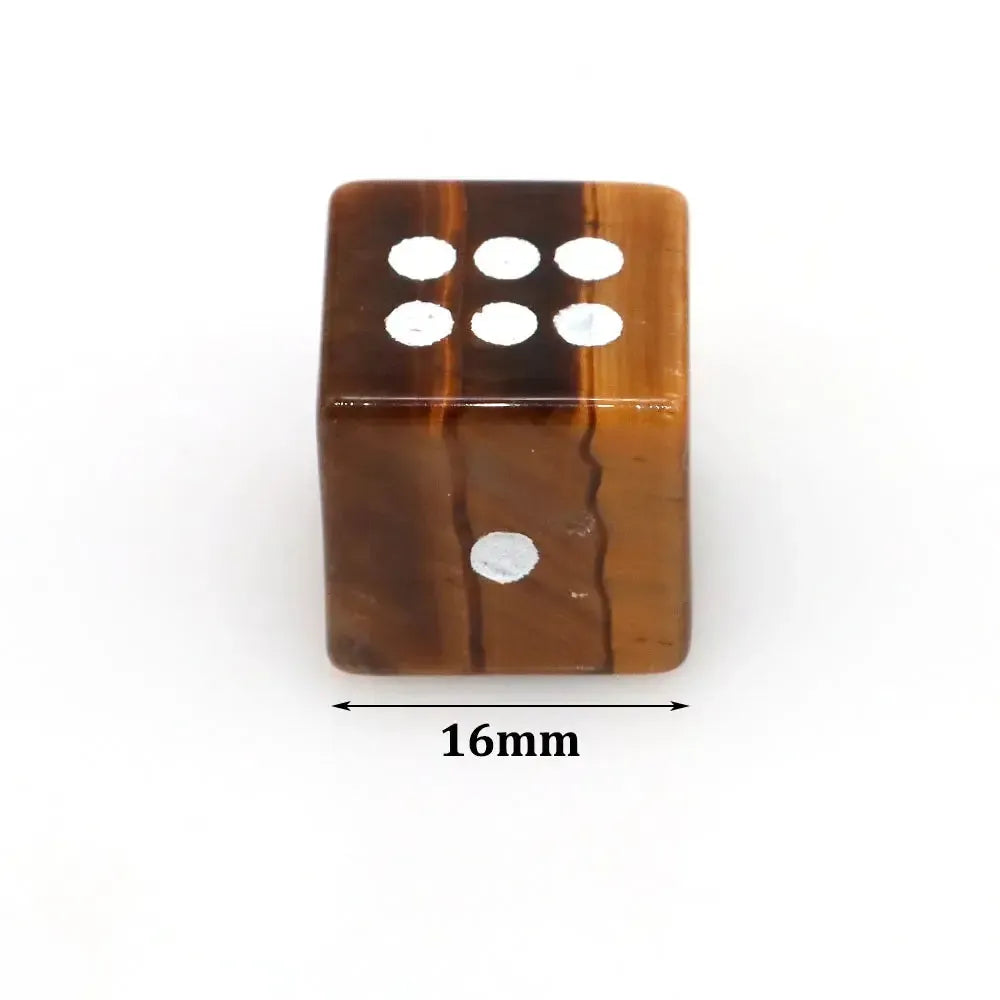 Crystal Dice 16mm-Cubes-Crystal Destiny-Green Aventurine-1pc - 16mm-Crystal Destiny