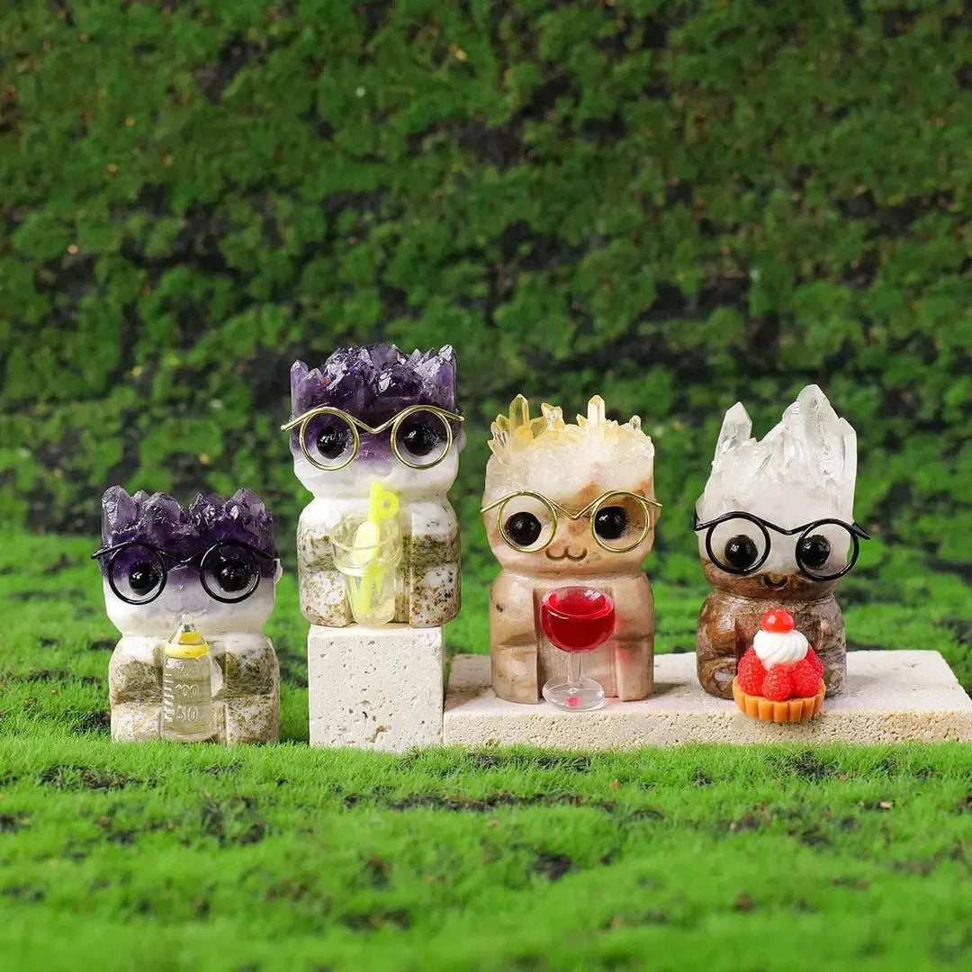 Crystal Hedgehog Carving in Random Materials