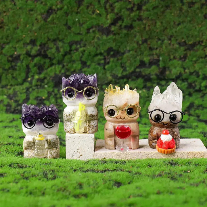 Crystal Hedgehog Carving in Random Materials