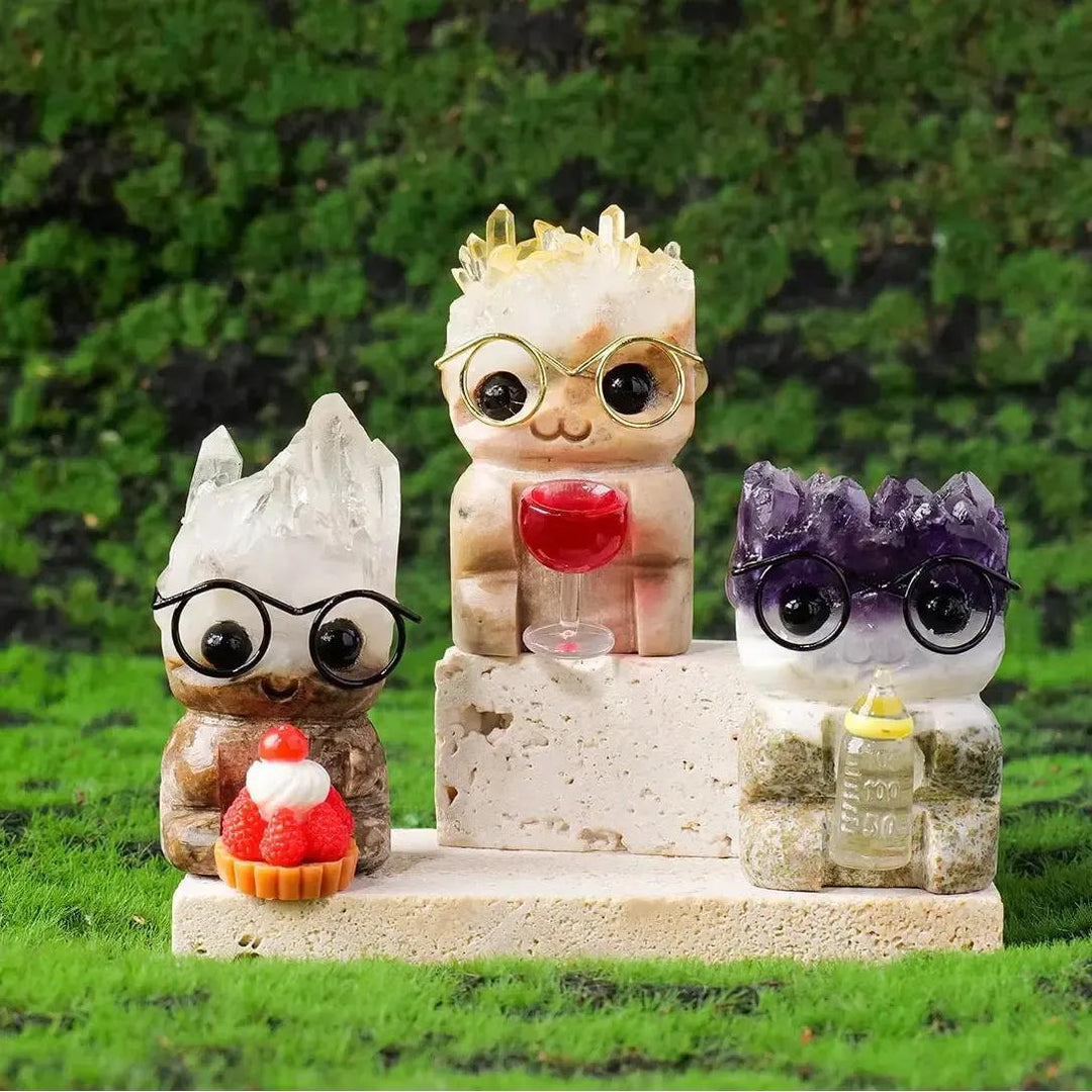 Crystal Hedgehog Carving in Random Materials