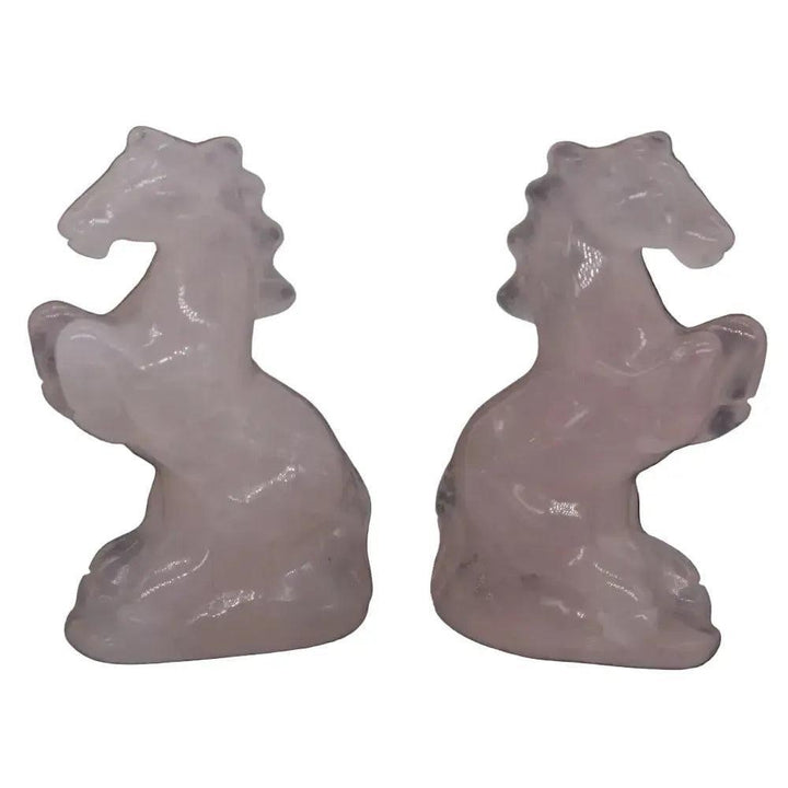 Crystal Horse Figurine | Hand Carved Stone
