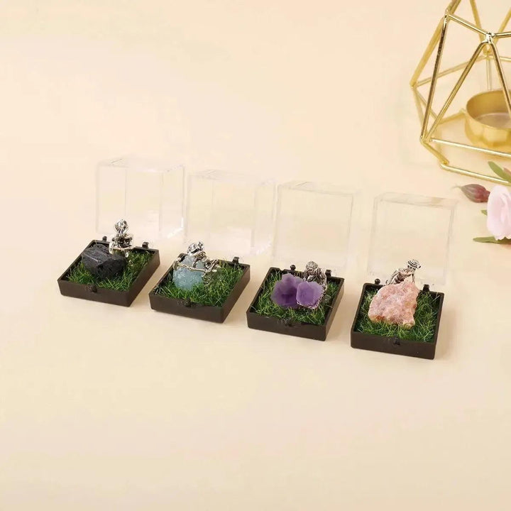 Crystal Miners in 8 Crystal Types