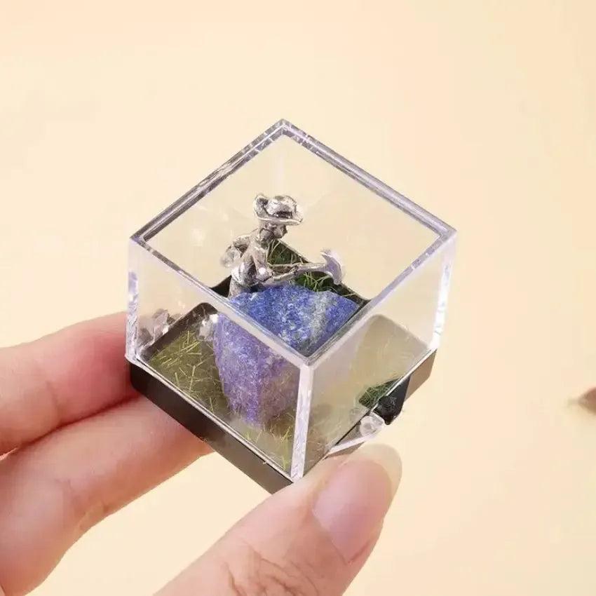 Crystal Miners in 8 Crystal Types