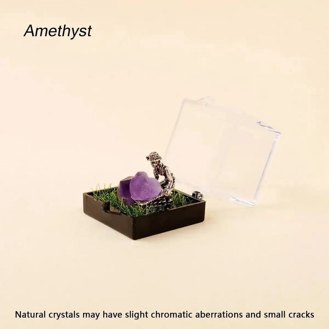 Crystal Miners in 8 Crystal Types-Novelty-Ali-Amethyst-Crystal Destiny