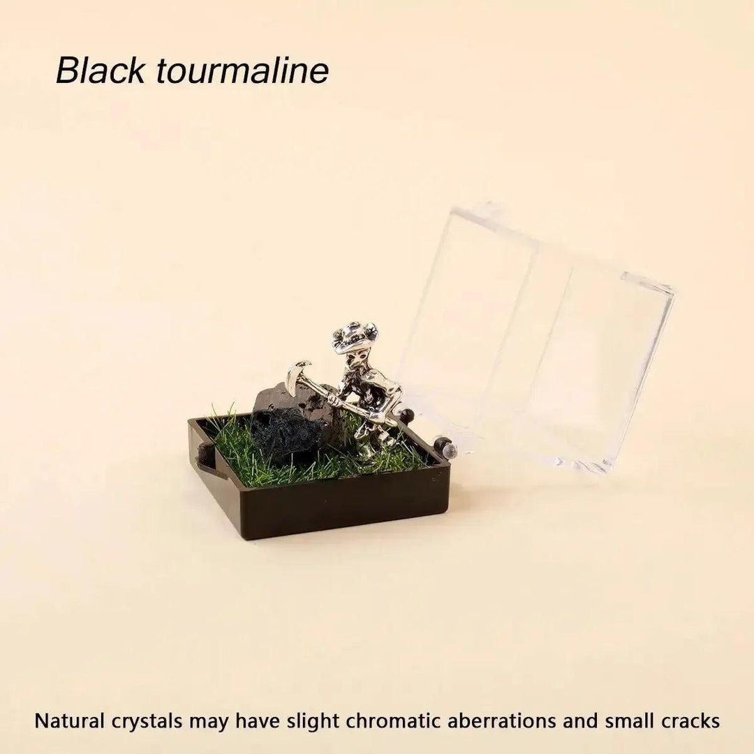 Crystal Miners in 8 Crystal Types