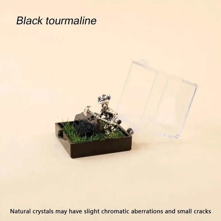 Crystal Miners in 8 Crystal Types-Novelty-Ali-Black Tourmaline-Crystal Destiny