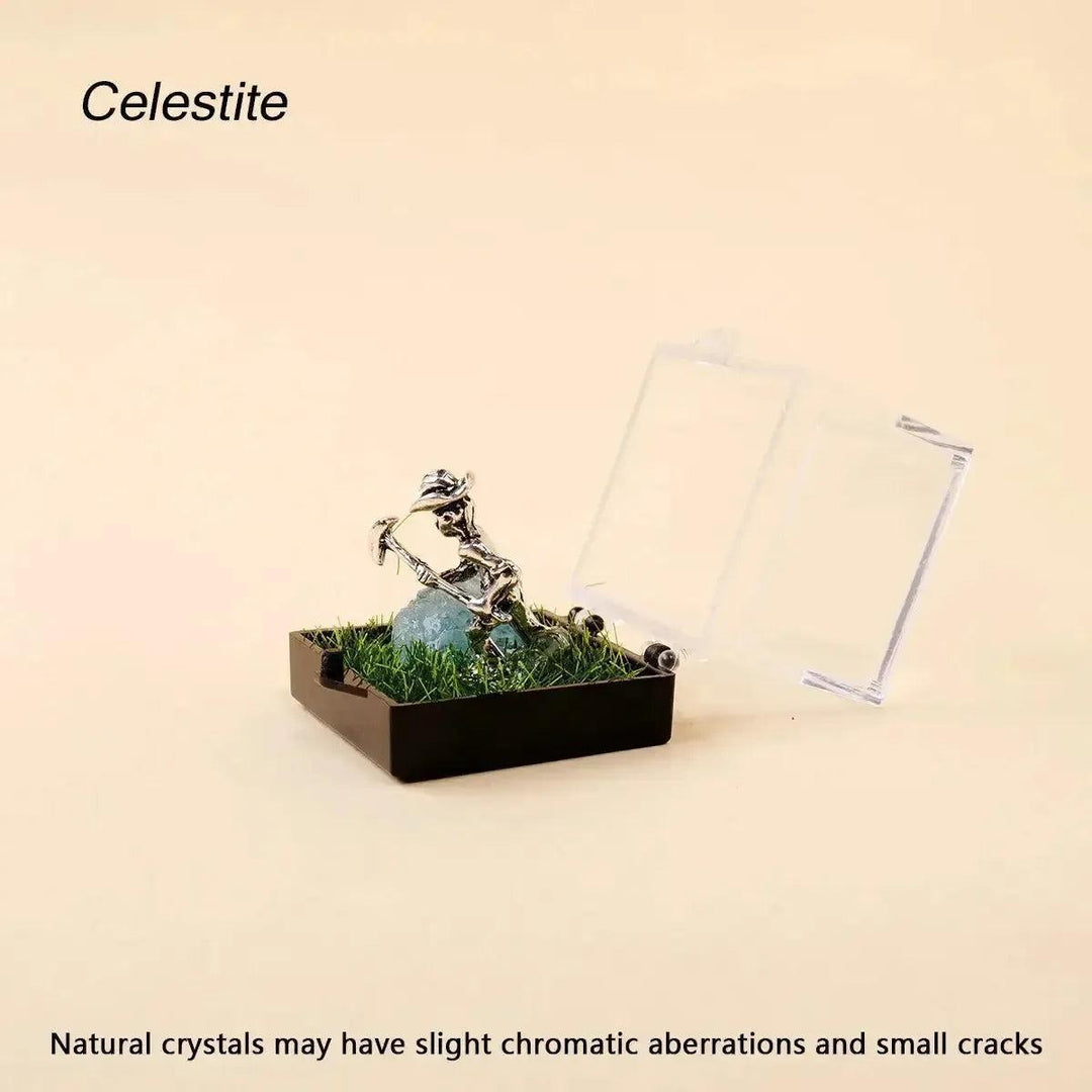 Crystal Miners in 8 Crystal Types