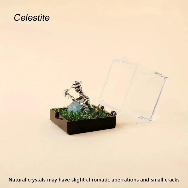 Crystal Miners in 8 Crystal Types