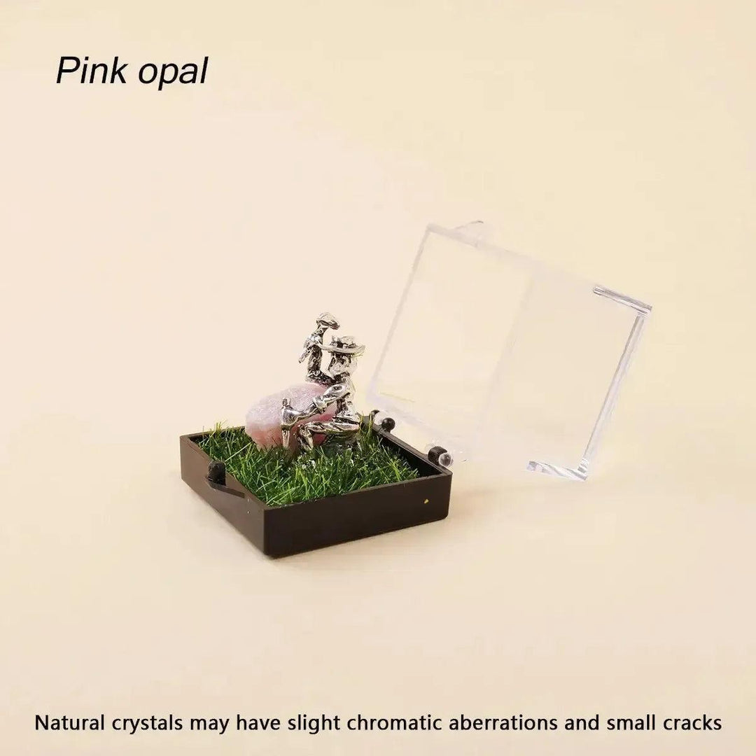 Crystal Miners in 8 Crystal Types