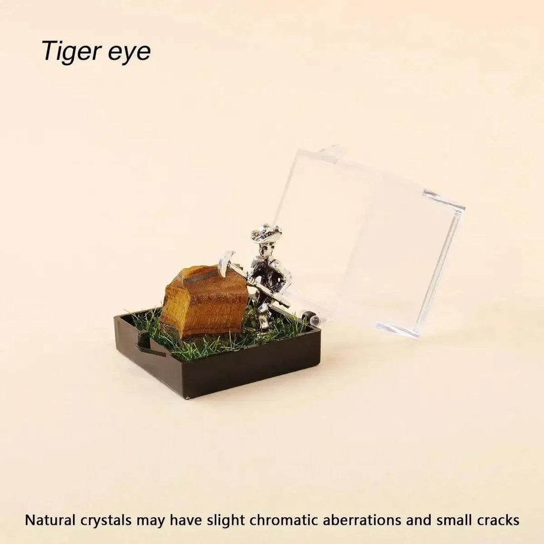 Crystal Miners in 8 Crystal Types