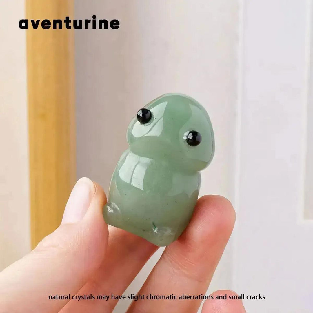 Crystal Mushroom Figurine | Gemstone Mini Carving