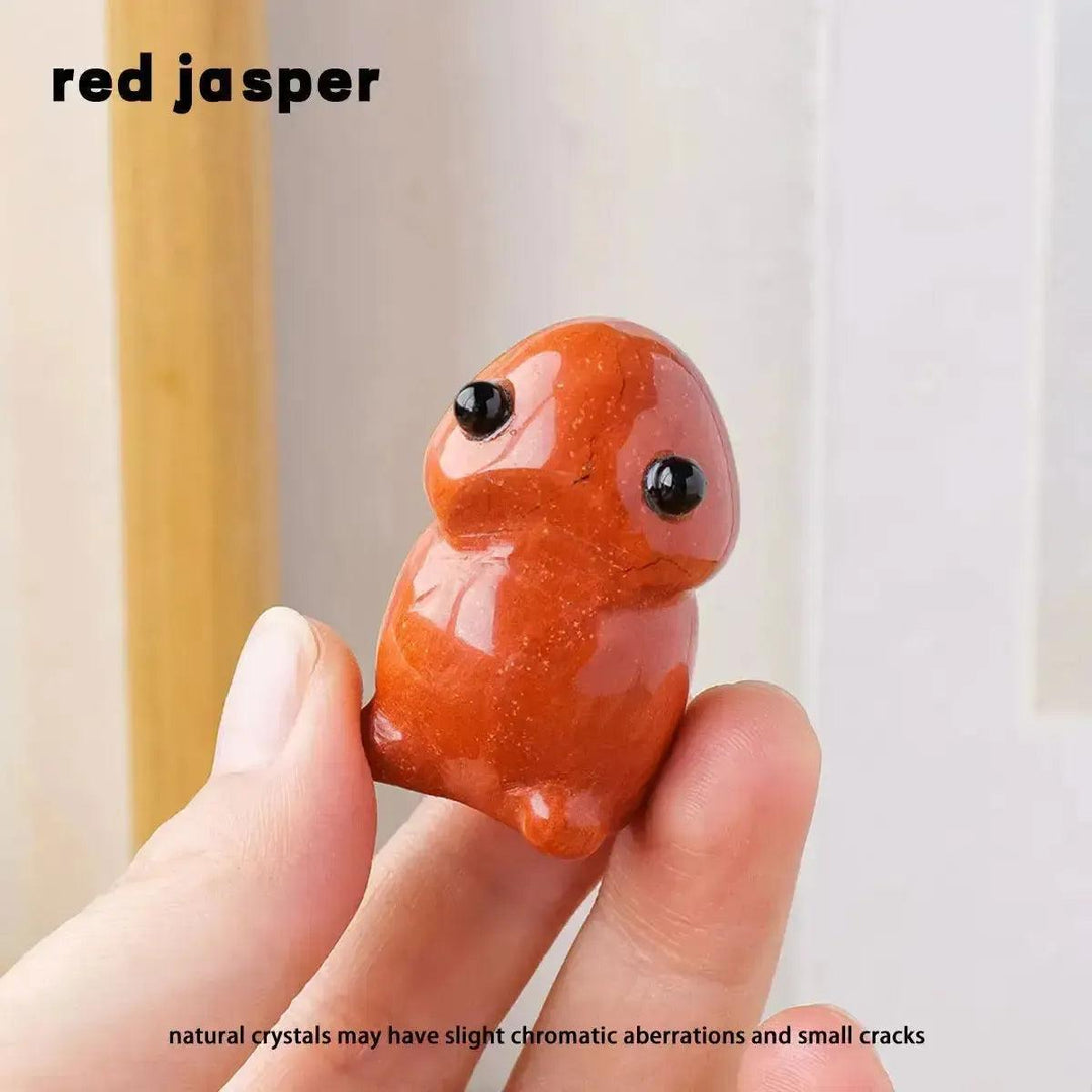 Crystal Mushroom Figurine | Gemstone Mini Carving