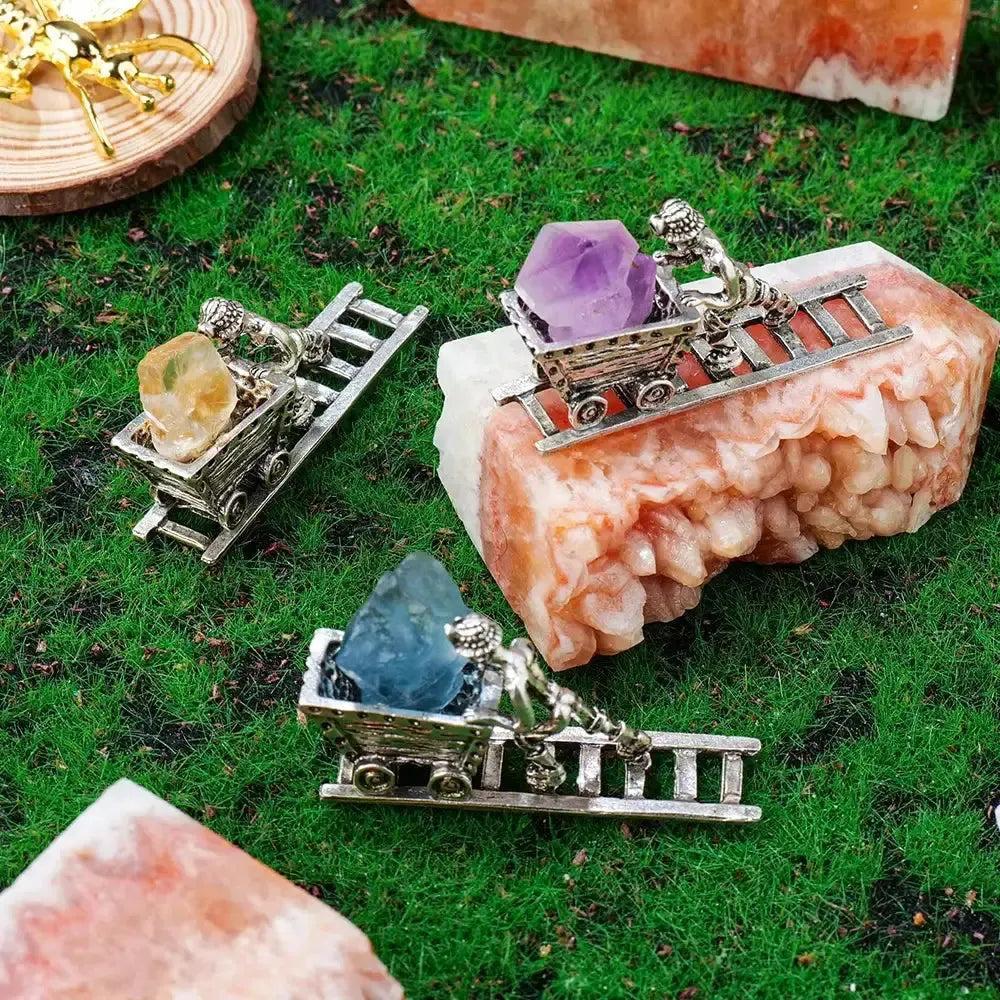 Crystal Orbit Miner Specimen  4 Varieties
