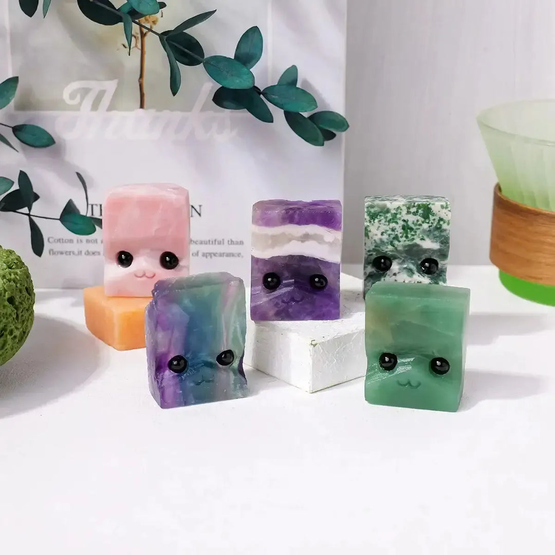 Crystal Peeps in 8 Stones-Novelty-Ali-Amethyst-Crystal Destiny
