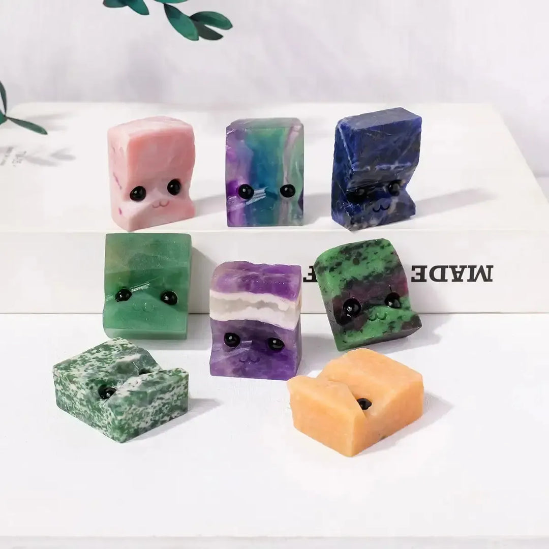 Crystal Peeps in 8 Stones-Novelty-Ali-Amethyst-Crystal Destiny