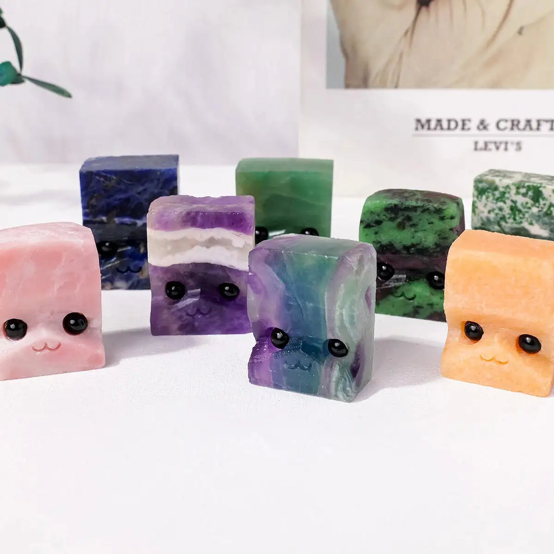 Crystal Peeps in 8 Stones-Novelty-Ali-Amethyst-Crystal Destiny