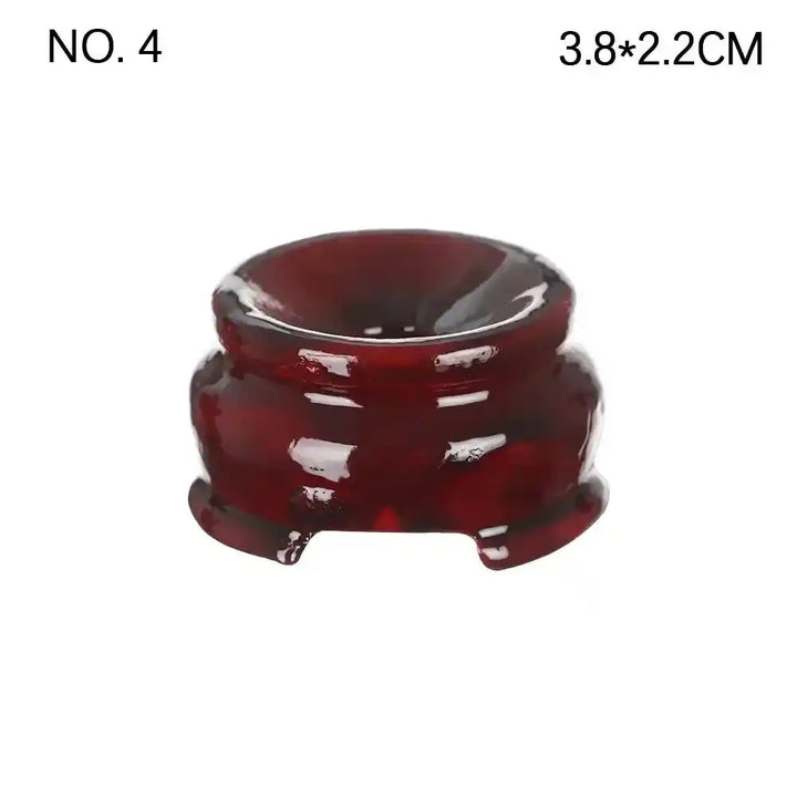 Crystal Sphere Display Stands Assorted Styles-Stands-Ali-B-3.8x2.2cm-wood-Crystal Destiny