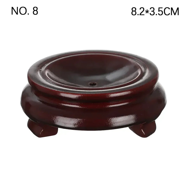 Crystal Sphere Display Stands Assorted Styles-Stands-Ali-B-8.2x3.5cm-wood-Crystal Destiny