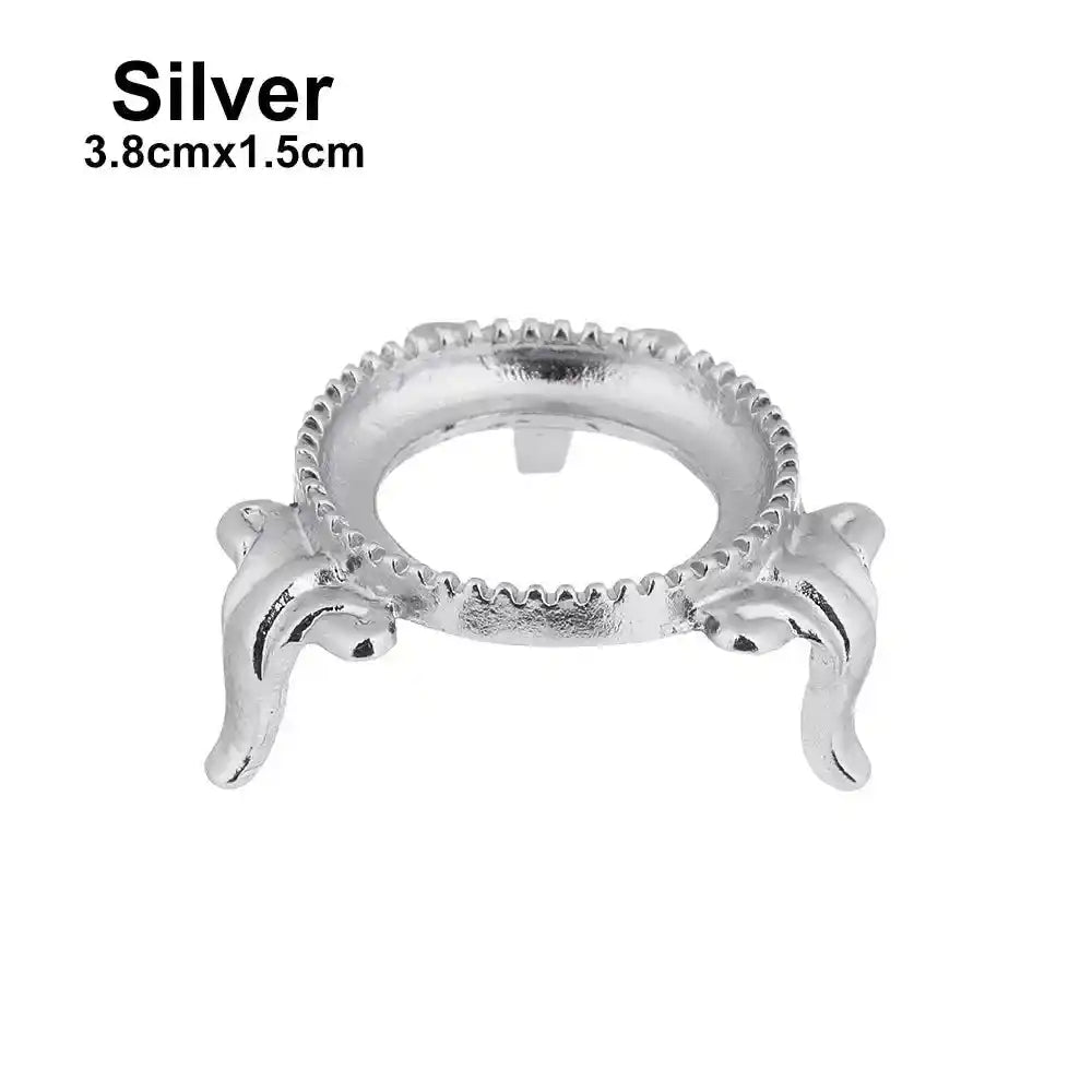 Crystal Sphere Display Stands Assorted Styles-Stands-Ali-J-3.8X1.5cm-S-Alloy-Crystal Destiny