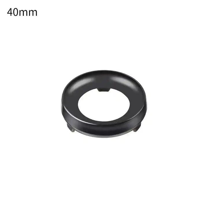 40mm black metal crystal sphere display stand, elegantly showcasing your gemstones with stability and aesthetic appeal.