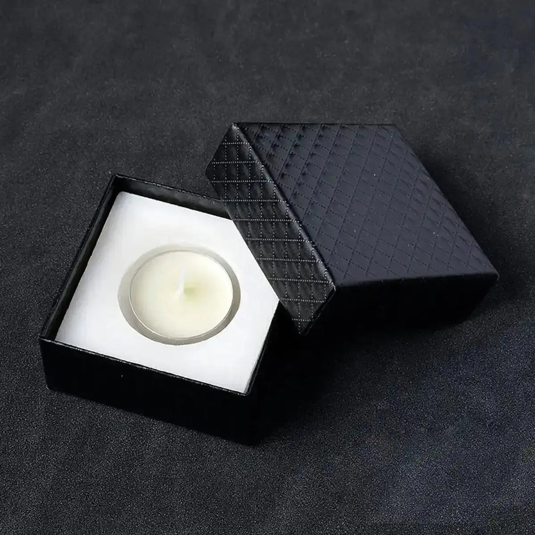 Crystal Tealight Candle Holder-Decorations-Ali-White Jade-65mm x 25mm-Crystal Destiny