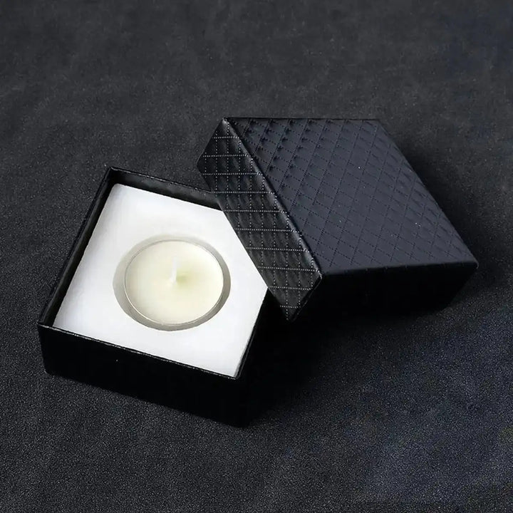 Crystal Tealight Candle Holder-Decorations-Ali-White Jade-65mm x 25mm-Crystal Destiny