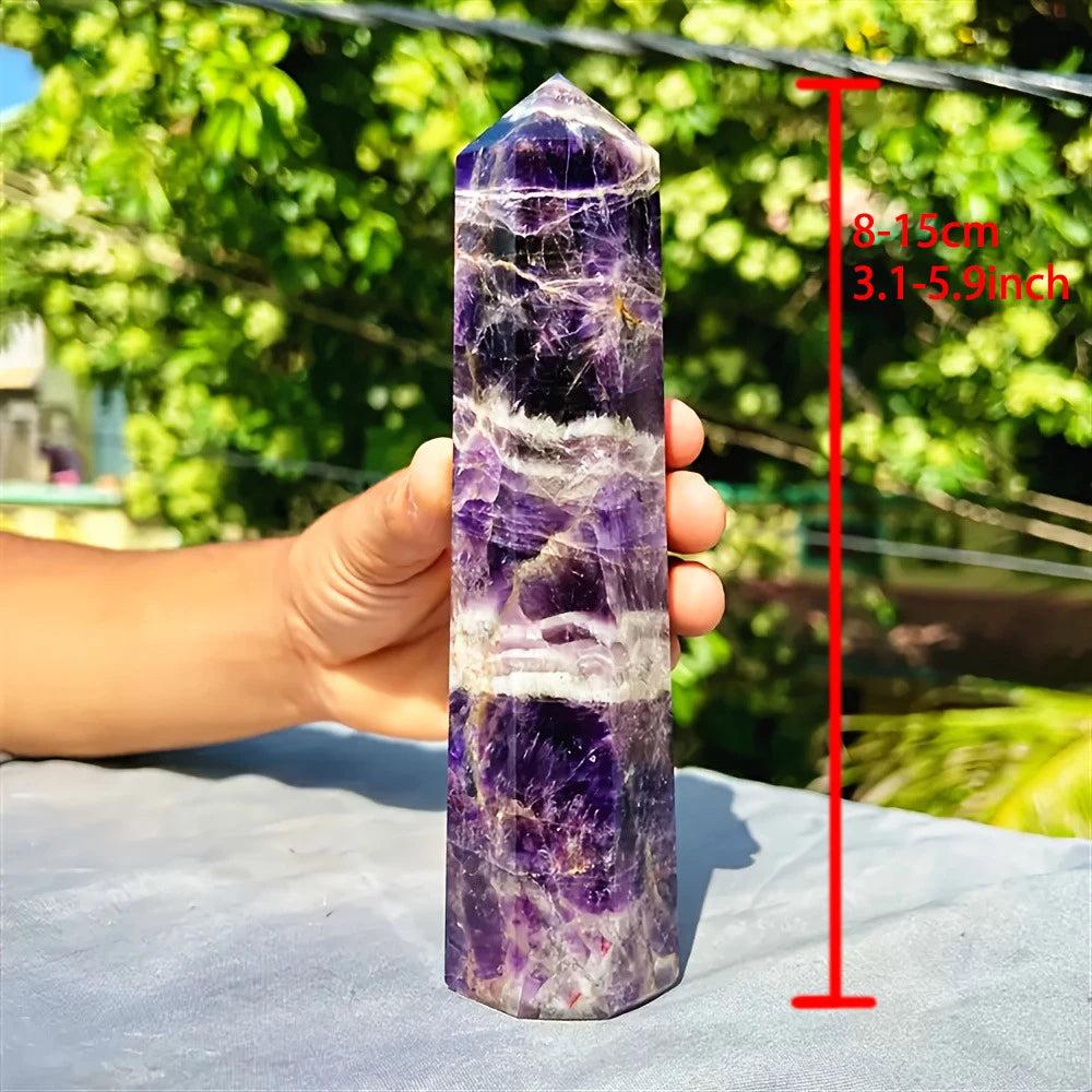 Crystal Tower Bundle | Amethyst, Obsidian, Labradorite & Quartz