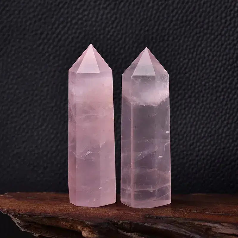 Crystal Towers Available in 36 Materials-Towers-Ali-Rose Quartz-70-80mm-Crystal Destiny